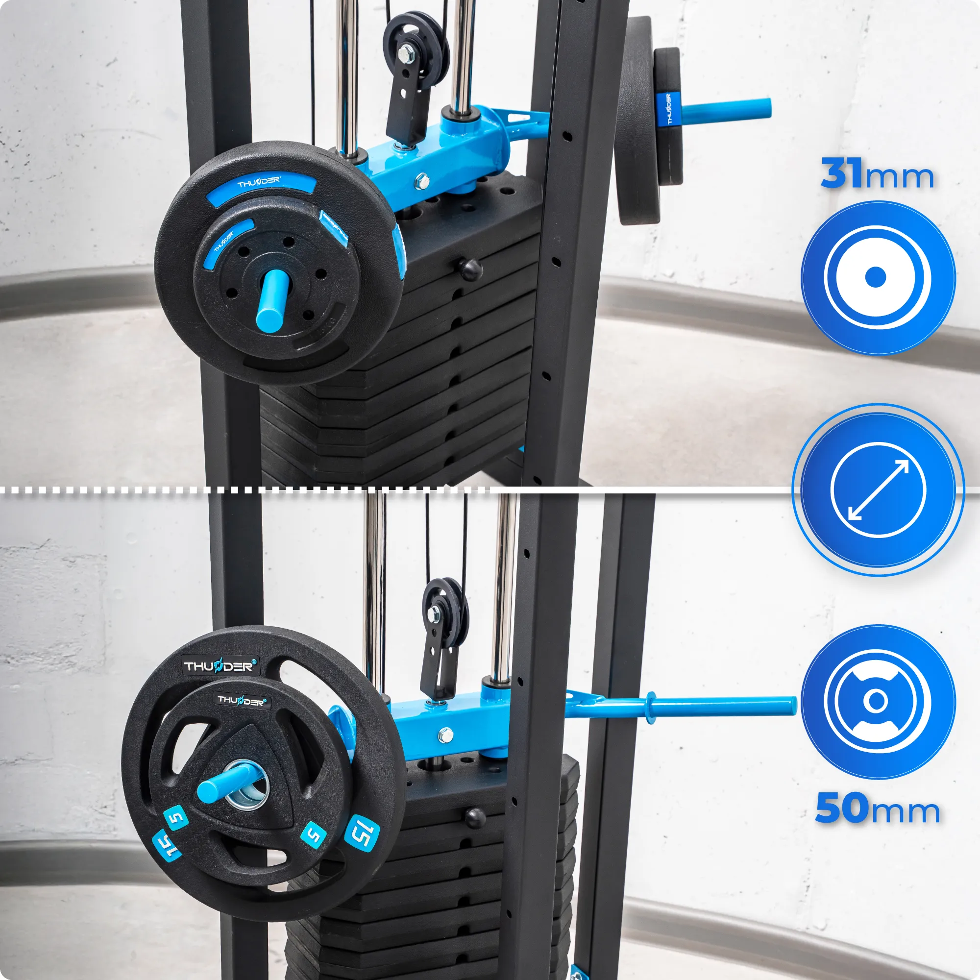 Atlas HEAVY – datos técnicos