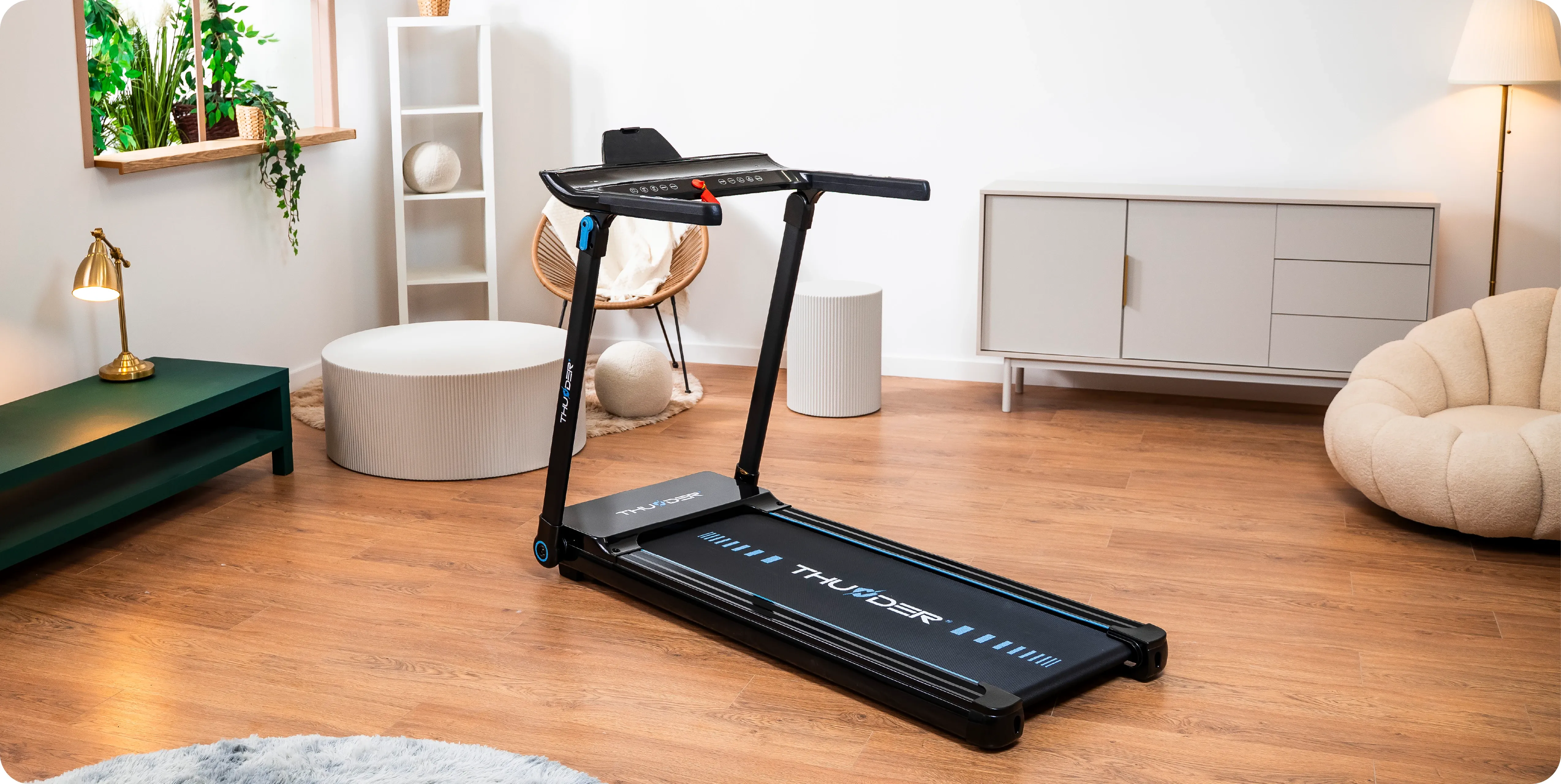 Cinta de correr eléctrica THUNDER PHENOM-S-BLACK