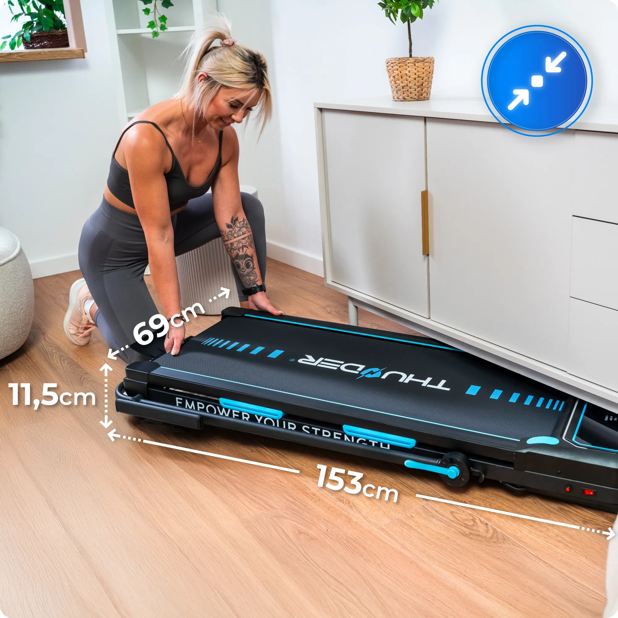 Plegado y ahorro de espacio