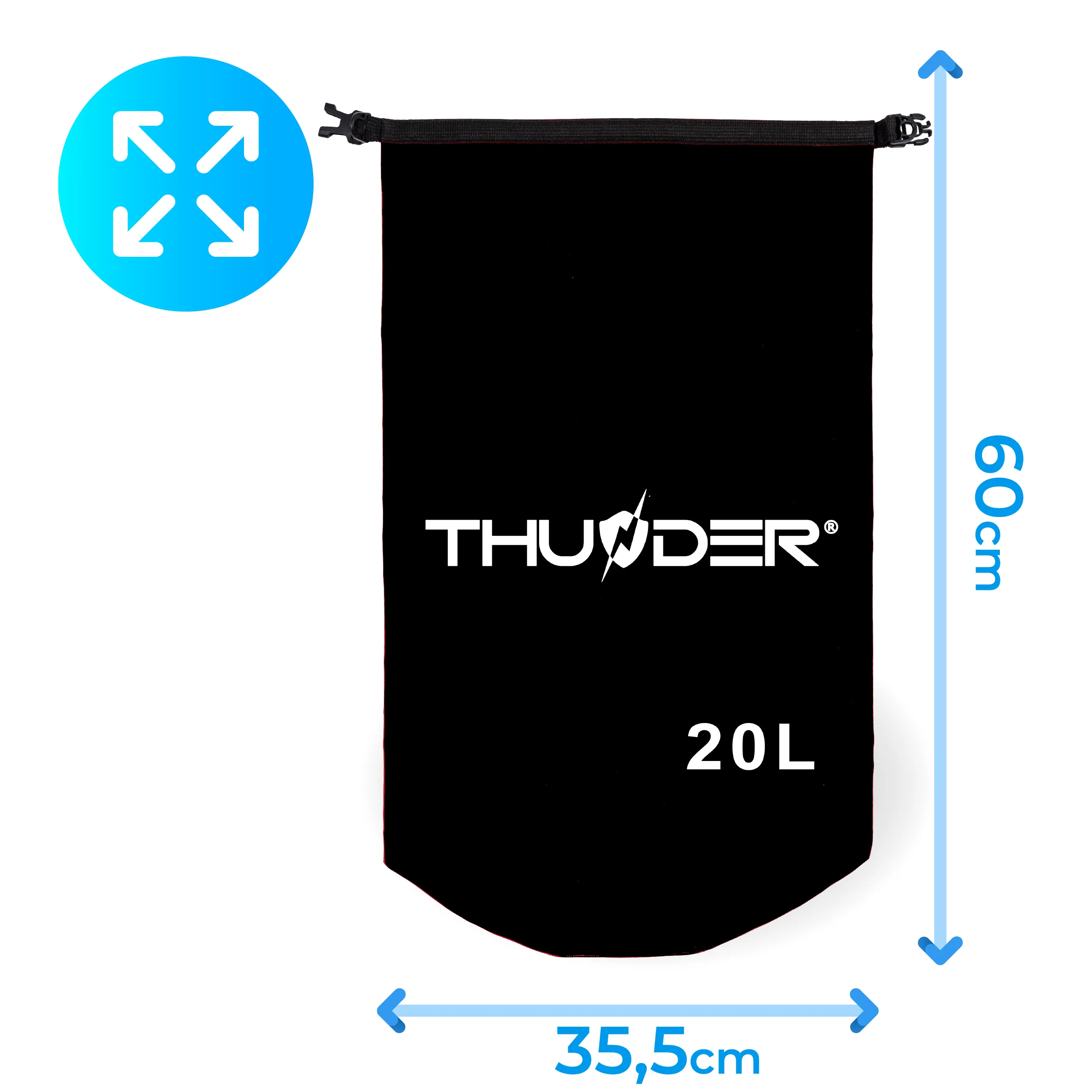 Bolsa impermeable THUNDER - datos técnicos