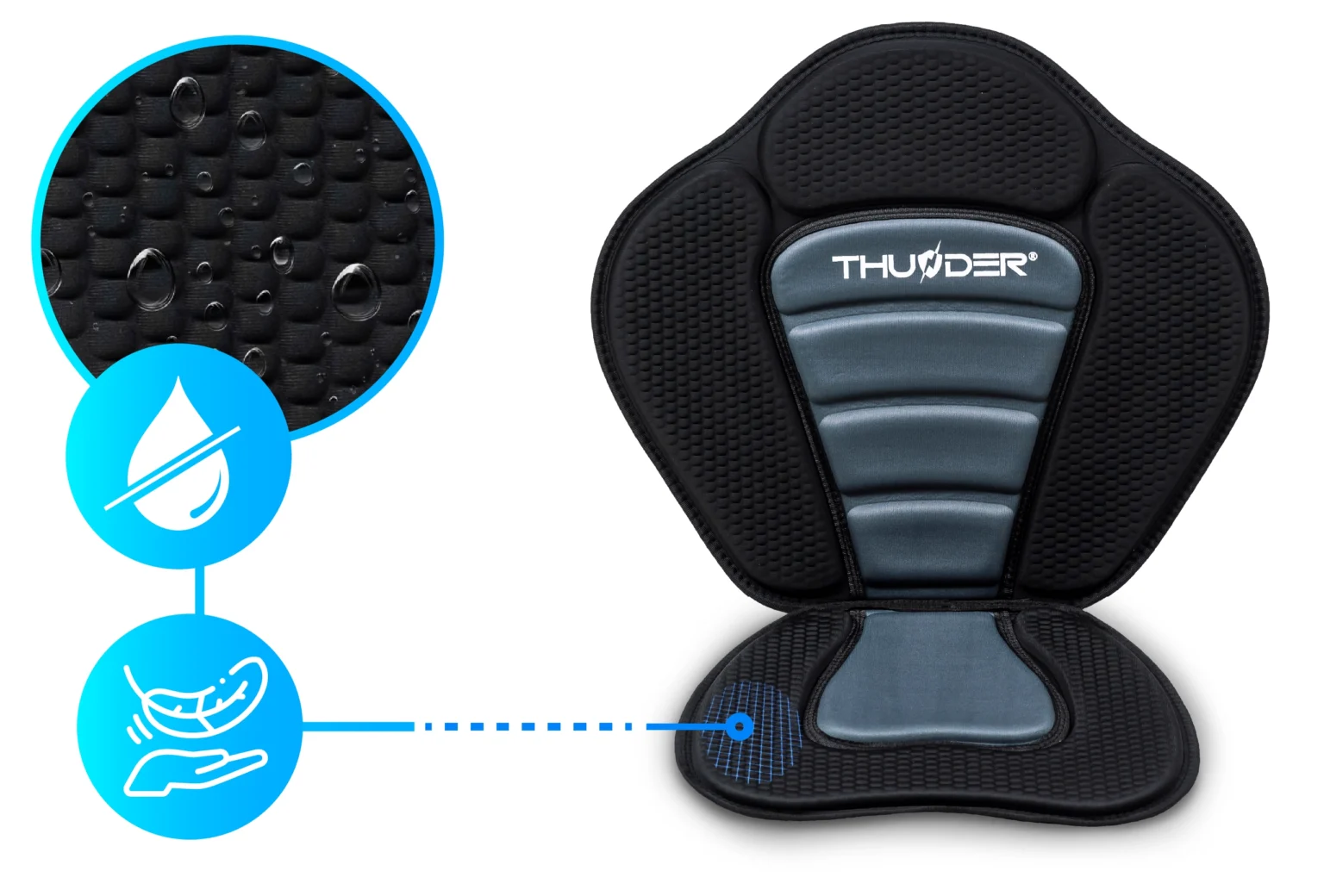 Siège SUP solide et confortable