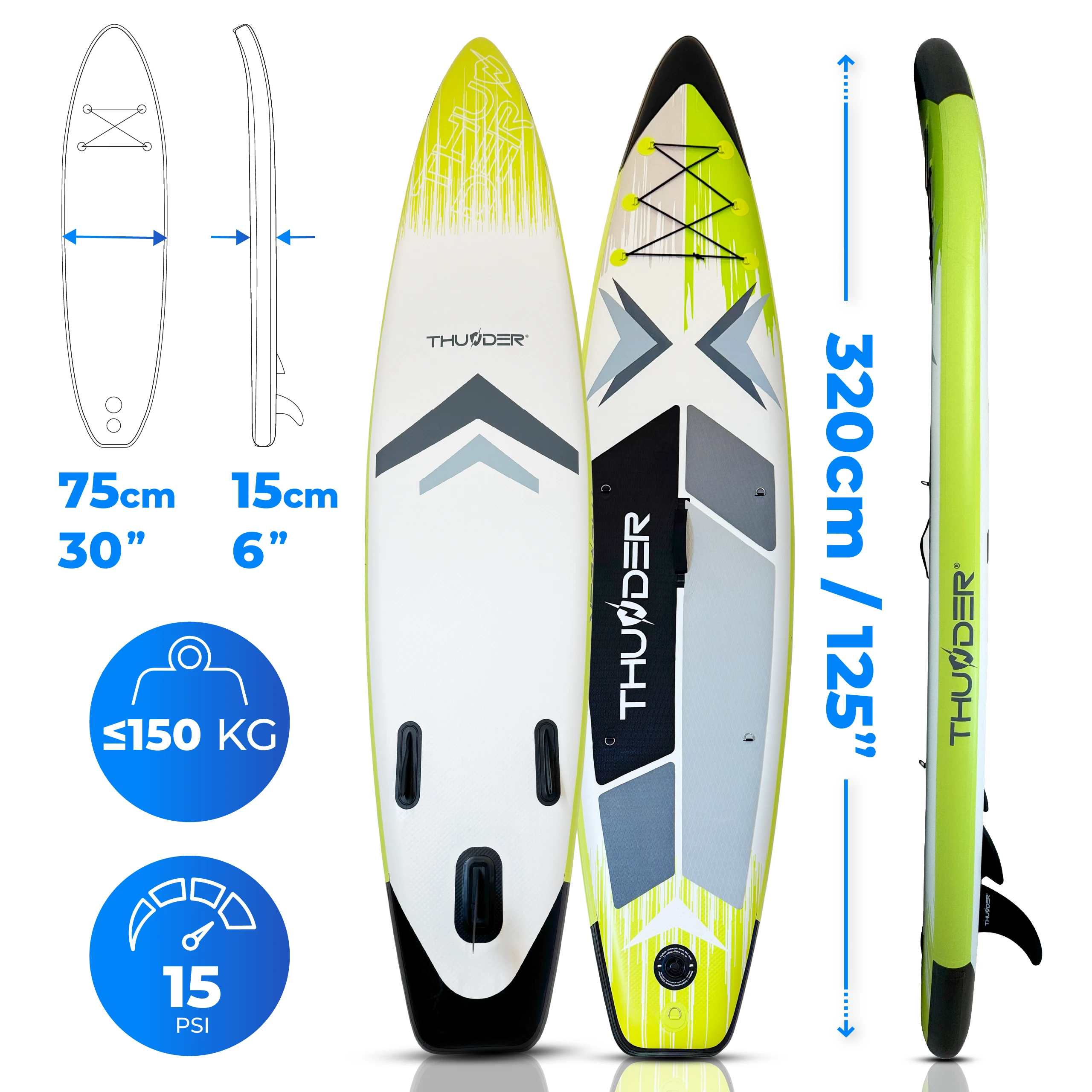 Specyfikacja deski SUP VELA