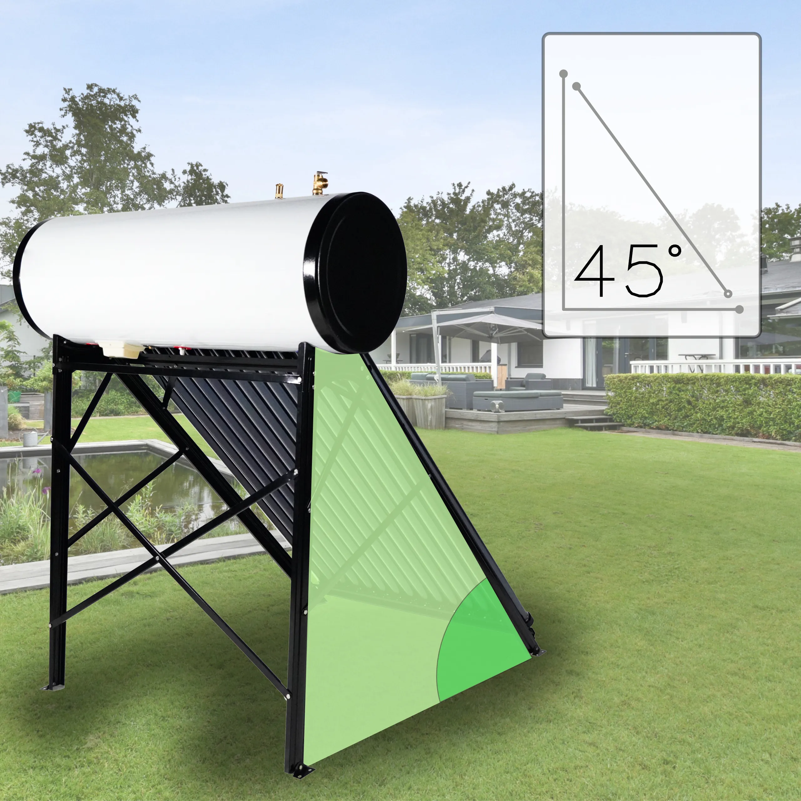 Dimensiones del depósito 150 L
