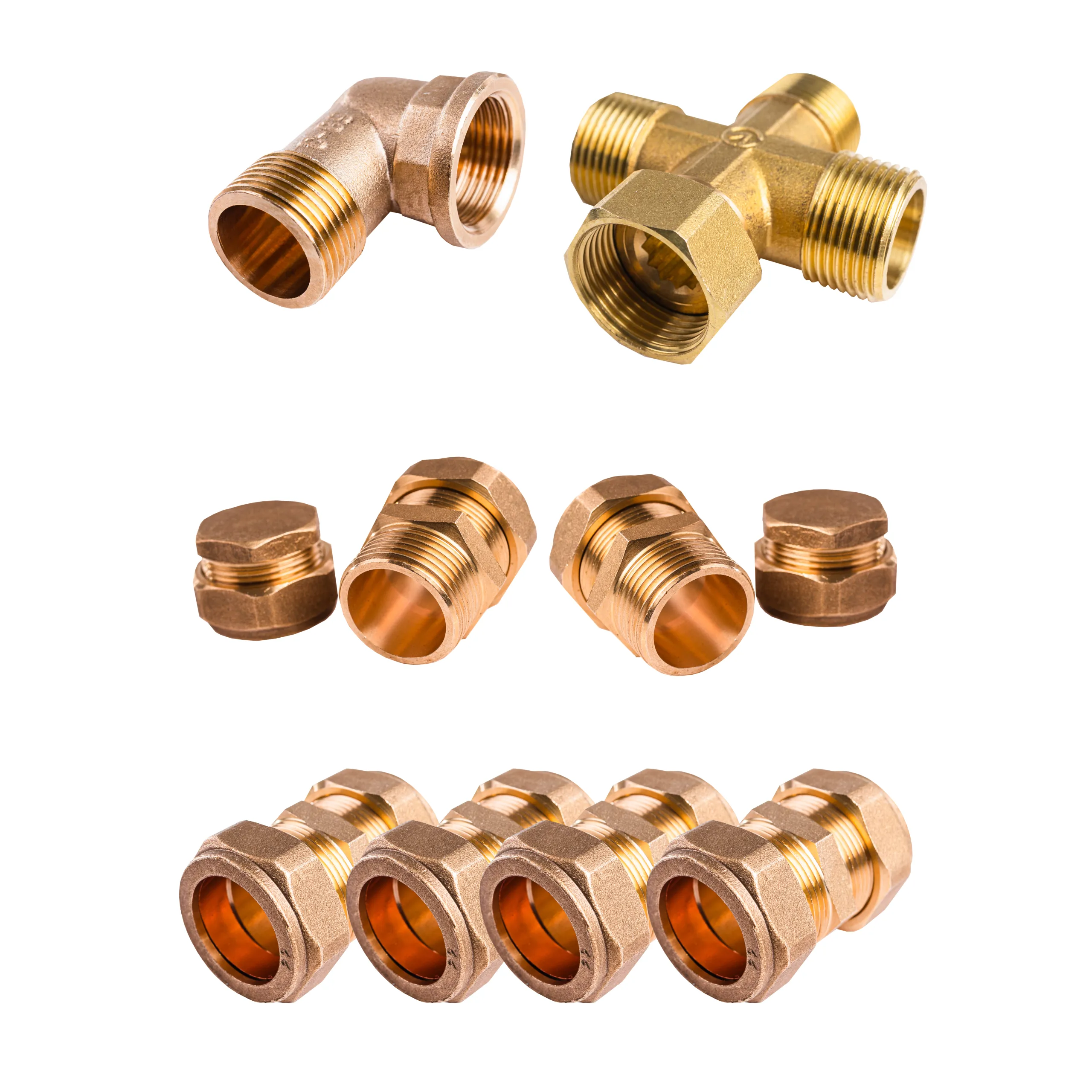 Juego de conectores para colector