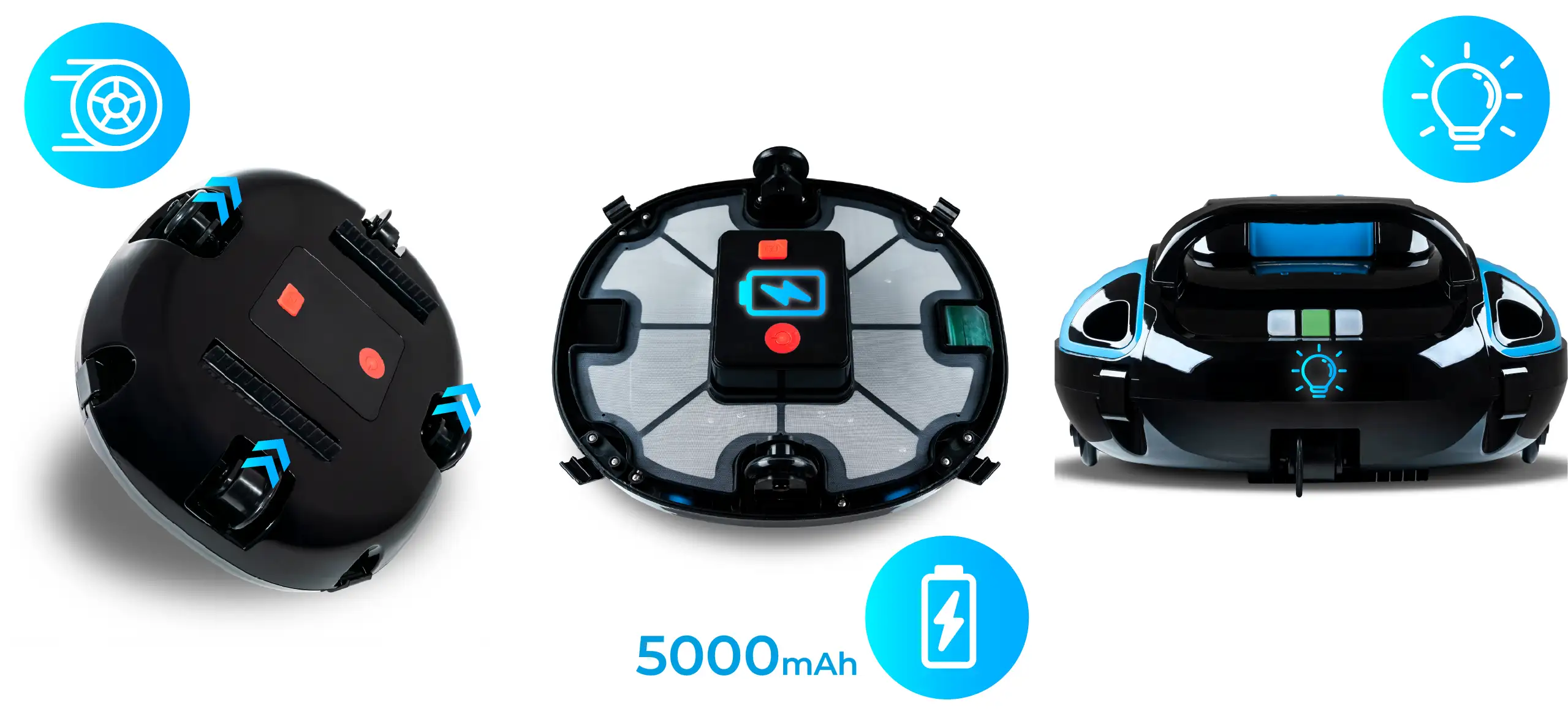Robot para piscina - potencia 30W