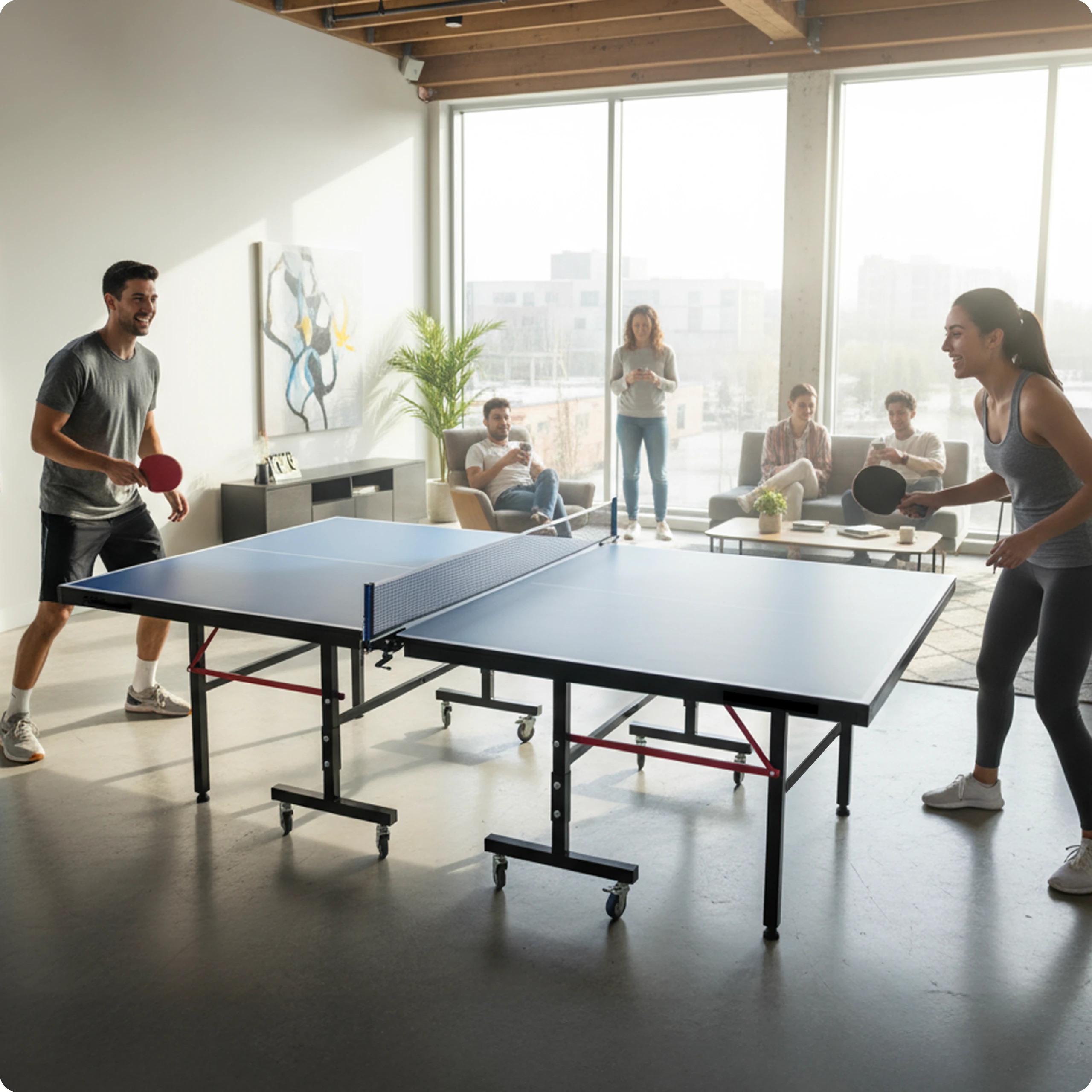 Mesa THUNDER VITAL-18-BLUE dimensiones oficiales