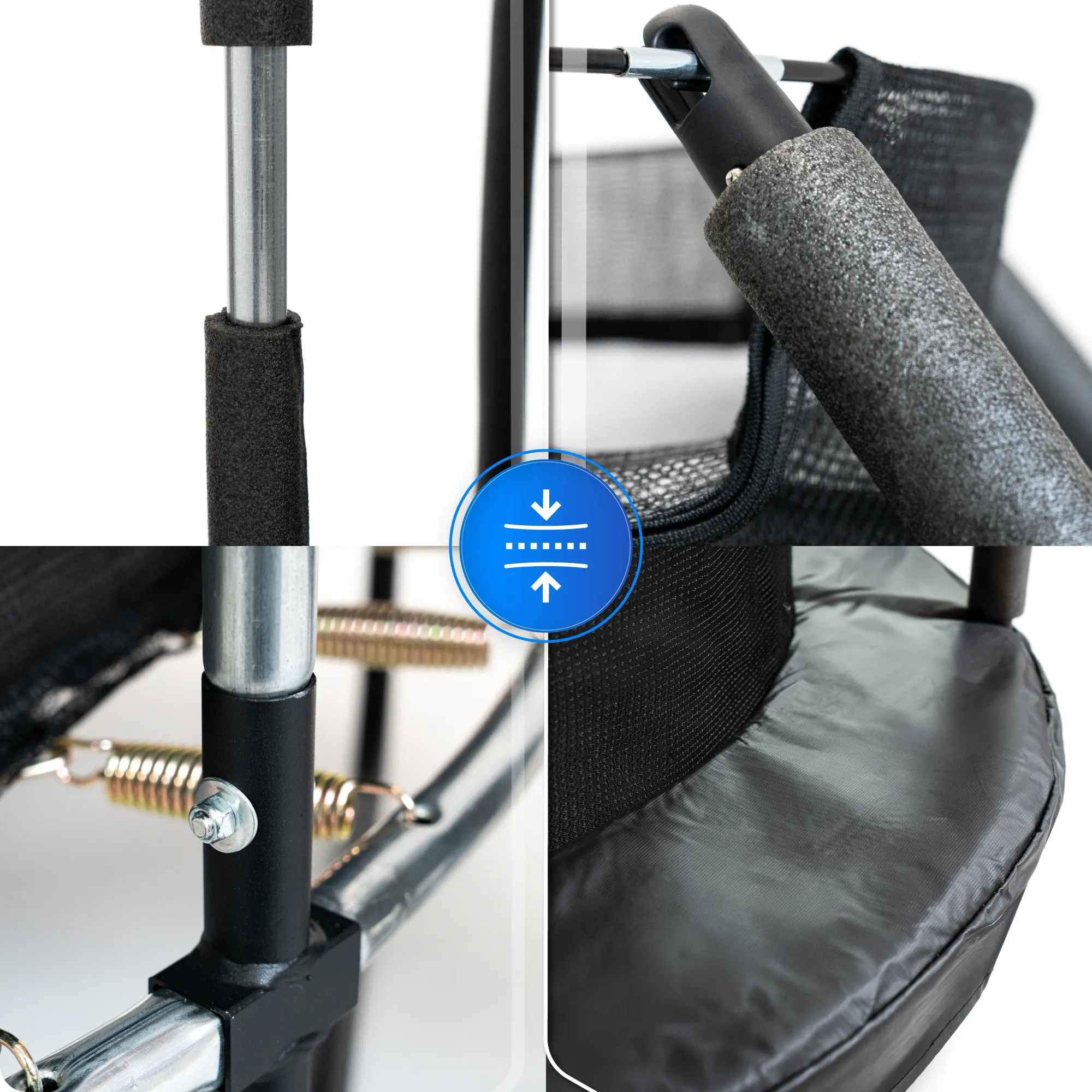 Construcción sólida de la cama elástica