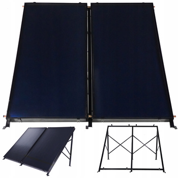 Colector solar plano 2x2,5 m THUNDER