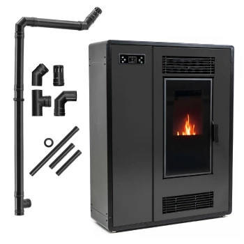 Estufa de pellets ARIA BLACK 12 kW