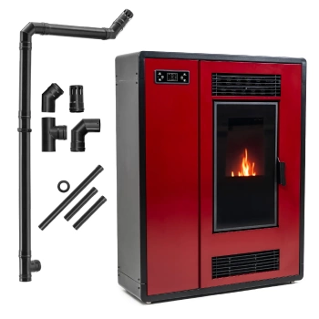 Estufa de pellets ARIA RED 12 kW