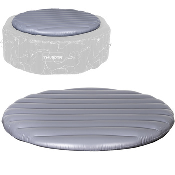 Funda térmica hinchable THUNDER para jacuzzi - redonda - 6 personas