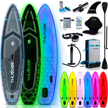 Tabla SUP 320cm THUNDER LUMOS con iluminación LED