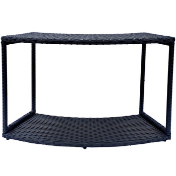 Armario sin puertas THUNDER para JACUZZI circular - color negro