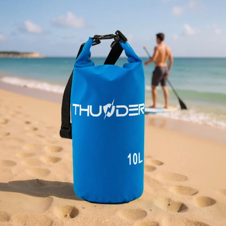 Bolsa impermeable 10 L THUNDER azul