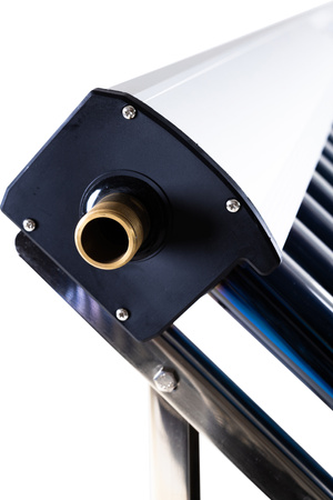 Colector solar THUNDER sin depósito, 20 tubos + soporte