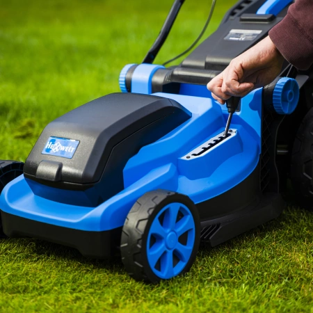 Cortacésped inalámbrico Hexwelt HW-KA-40 40cm 40V 8Ah