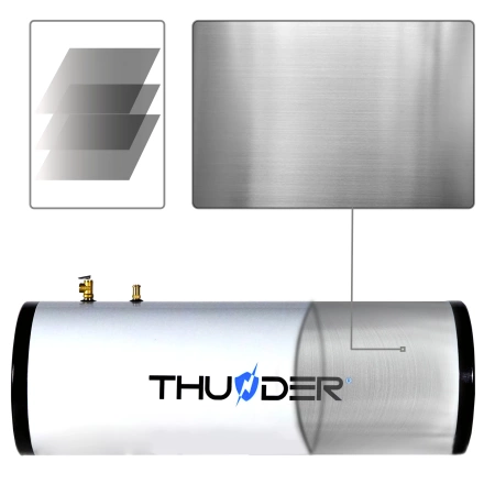 Colector de presión con depósito NEGRO THUNDER 150 L