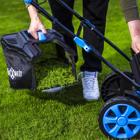 Cortacésped a batería Hexwelt HW-KA-40 40cm 40V 8Ah