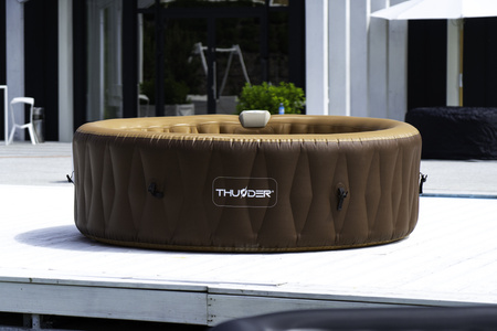 Jacuzzi hinchable de jardín THUNDER MOCHA