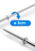 Barra recta roscada 180 cm 30 mm THUNDER