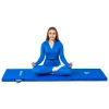 Colchoneta de gimnasia azul 180x60x4 THUNDER
