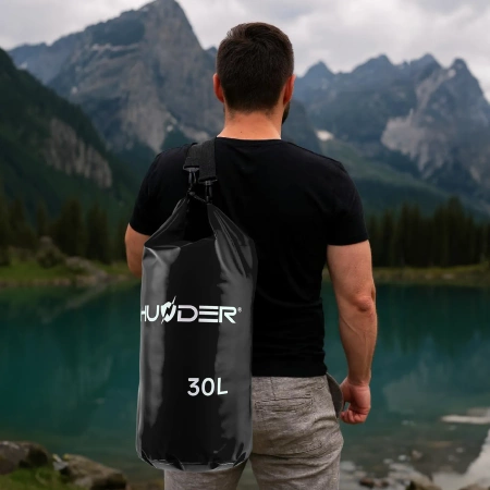 Bolsa impermeable 30 L THUNDER negra