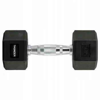 Mancuerna hexagonal 5 kg THUNDER