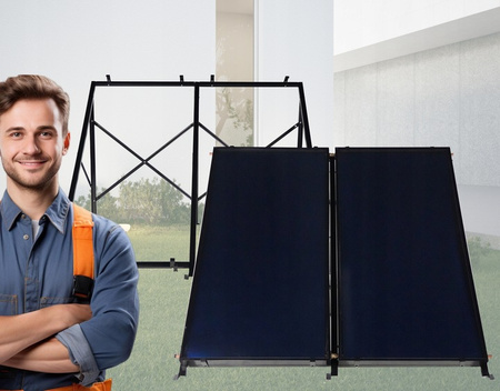 Colector solar plano 2x2 m THUNDER