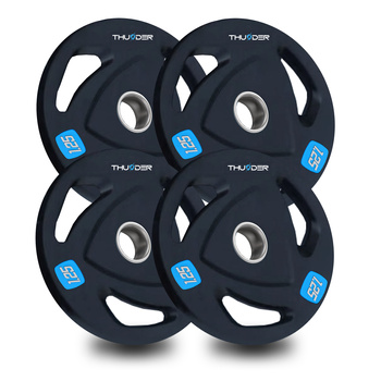 Set de discos olímpicos THUNDER 4x1,25 kg