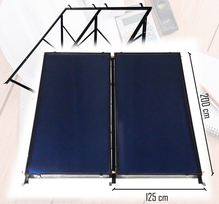 Colector solar plano 2x2,5 m THUNDER