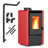 Estufa de pellets LEYLA RED 6,3 kW