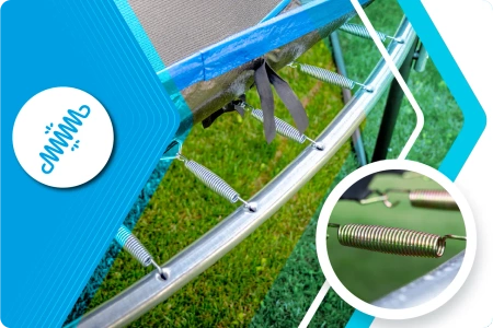 Trampolín THUNDER INSIDE ULTRA 8FT (244cm) AZUL