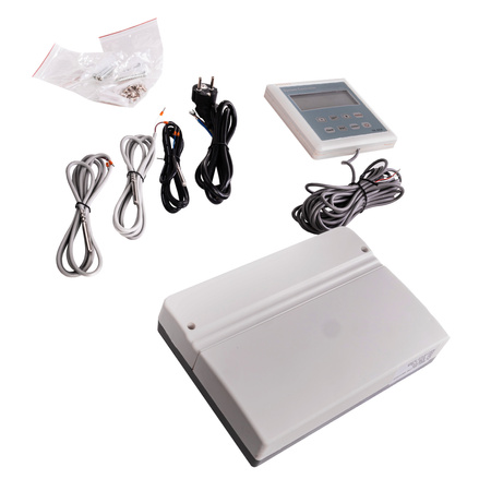 Kit solar con un panel plano de 2,5 m² sin cable solar y sin depósito