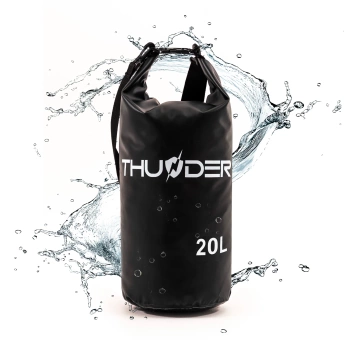 Bolsa impermeable 20 L THUNDER negra
