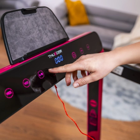 Cinta de correr eléctrica THUNDER RACE-PINK