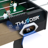Futbolín plegable 4FT THUNDER HEXAGON