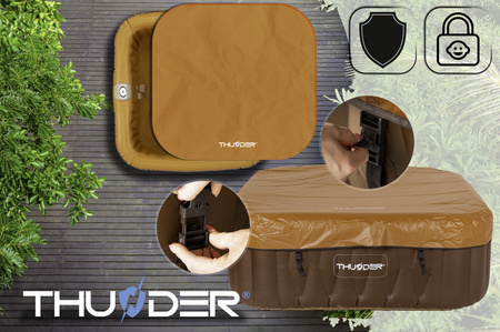 Jacuzzi hinchable de jardín THUNDER BREVE