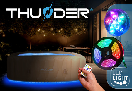 Jacuzzi hinchable de jardín THUNDER FRAPPE