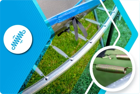 Trampolín THUNDER INSIDE ULTRA 16FT (488 cm) AZUL