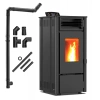 Estufa de pellets SOPHIA BLACK 8,1 kW