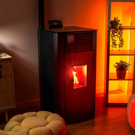 Cocina de pellets GAREN BLACK 15 kW