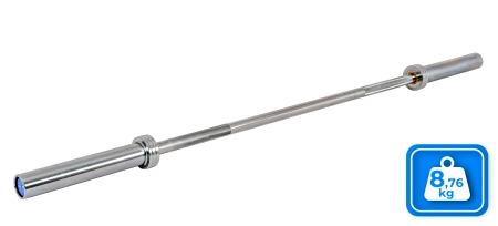 Barra recta olímpica 120 cm THUNDER