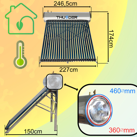 Colector de presión con depósito THUNDER de 300 L