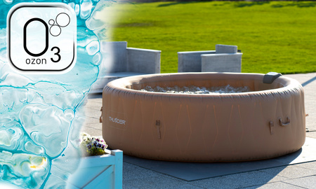 Jacuzzi hinchable de jardín THUNDER LATTE