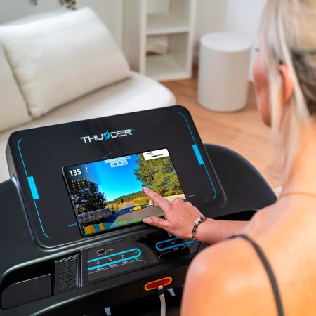 Cinta de correr eléctrica THUNDER ELITE-DS-BLACK