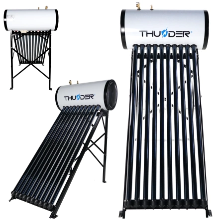 Colector de presión con depósito THUNDER 100 L NEGRO