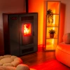 Estufa de pellets ARIA BLACK 12 kW