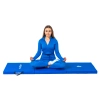Colchoneta de gimnasia azul 180x60x5 THUNDER