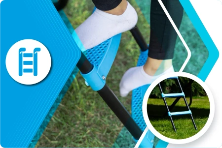 Trampolín THUNDER INSIDE ULTRA 8FT (244cm) AZUL