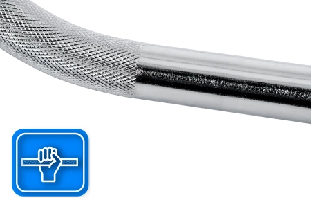 Barra semi-curvada roscada de 120 cm 30 mm THUNDER